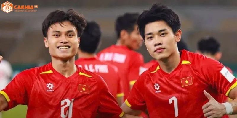 lối chơi tấn công trực trực diện của đội tuyển u23 Việt Nam đucowj thể hiện rõ nét